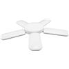 Wifehelper Luci da Garage a LED Lampadina a Foglia a Forma di Ventaglio Lampada Pieghevole Super Luminosa Lampadina a Risparmio Energetico per E26 E27, Vicino Alle Plafoniere