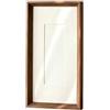 Generic Cornice portafoto in legno massello, 10 x 30 cm, supporto per foto da parete o tavolo, versatile decorazione per la casa per soggiorno, camera da letto, ufficio, adatta per foto, opere d'arte