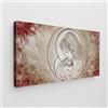 Giallobus - Quadro - Art Capezzale moderno - Tela Standard - 100L x 50l cm - 29 - Madonna con bambino - Pronto da appendere - Quadri moderni per la casa
