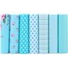 Crafts Fabrics CraftsFabrics Lotto di 7 scampoli di tessuto in 100% cotone stampato (40,6 x 50,8 cm) per trapuntatura, scrapbooking, progetti fai da te, collage