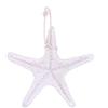 Aeromdale - Decorazione da parete a forma di stella marina, in resina, ideale per la casa, la camera da letto, le feste mediterranee, 16 cm, colore: azzurro cielo bianco