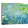 Artenor Quadro Monet Claude Ninfee - 1906-1914, 60 x 45 cm - Made in Italy, Quadri Moderni Soggiorno, Camera da Letto, Cucina, Poster da Parete, Decorazioni Casa