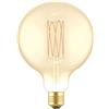 BeBulbs Lampadina LED Dorata Carbon Line filamento verticale Globo G125 7W 640Lm E27 2700K Dimmerabile