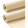 zorvixal 2 Pezzi 67x50cm Panno Monaci per Tufting,Tessuto in Cotone per Punch Needle | Tessuto Tufting Primario, Resistente e Lavabile, per Lavori Fai Da Te Fatti a Mano, Ricami, Ago Da Punzonatura