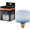OSRAM Lampada LED DECOR FLAT in vetro colorato quadrato blu E27 | DECOR LED FLAT LAMP 3.5W 827 E27 Non-DIM, LED Lamps, Blu, 25000 h, confezione da 1