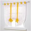 SIMPVALE Tenda a Pacchetto 1 Pezzo, Giallo 60x140 cm - Tende Romana | Tenda per Interni Leggere ed Eleganti, Filtranti la Luce Naturale, Tende Semitrasparenti per Camera da Letto, Salotto, Cucina