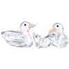 Swarovski - Statua a forma di anatra, in cristallo, multicolore, 2,5 x 4,2 x 2,1 cm