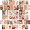Bymivofun Confezione da 50 Immagini Estetiche per Collage da Parete, Esposizione di Foto in Dormitorio, Stampe d'arte da Parete per la Stanza, Poster Murali Estetici Boho284