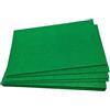 Jtnohx Fogli di Feltro Rigido Tessuto Feltro Pannolenci Verde 2mm 12 Pezzi | Fogli Quadrati Colorato per L'artigianato Progetti di cucito e fai da te 17,78 x 28,7cm(Verde)