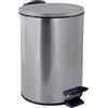 Spirella - Cestino a Pedale Adelar - Acciaio Opaco - Meccanismo Slow Close Silenzioso - Rivestimento Anti-Tracce - Design Moderno ed Elegante - Acciaio Inossidabile - 3L