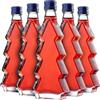 KADAX Set di 5 bottiglie in vetro 200ml con tappo a vite - bottiglie vuote da riempire per liquore, grappa, olio e aceto, conservazione alimentare
