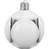 EMUKOEP Lampadina Pieghevole Lampadina Pieghevole Tipo Pallone da Calcio ABS e Acrilico 85‑265 V E27 E26 40 W Lampadine Pieghevoli LED da Calcio per Negozio Bianco