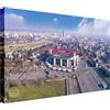 Wallazz Quadro su Tela Milano - Quadri Moderni Soggiorno - Tram, Duomo, Galleria, Navigli, Castello, Arco, Scala - Stampa su Tela - Quadro Moderno Soggiorno - 50x100cm