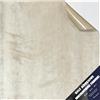 Sensylectra Tessuto in microfibra autoadesivo, effetto pelle scamosciata, tessuto elasticizzato in velluto, tessuto autoadesivo per sedile auto (Beige, 150 * 40CM)