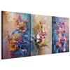murando - Set di Quadri Moderni per Soggiorno, Bouquet Fiori, 180x90 cm | (3 pz. 60x90 cm ognuno), Quadro Moderno, Canvas con Struttura, Componibili, Resistenti Allo Sbiadimento, Produzione Europea