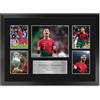 HWC Trading FR A3 Cristiano Ronaldo Portugal Memorabilia Stampati Autografo Firmato Esposizione Della Fotografia Per Gli Appassionati Di Calcio E Sostenitori - A3 Incorniciato