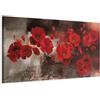 murando - Quadro Moderno per Camera da Letto, Fiori Papavero, 120x40 cm | Chiodi Inclusi, 1 Pezzo, Pannelli Decorativi per Pareti, Decorazione da Parete, Resistenti Allo Sbiadimento