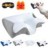 JKKEOXYLIC Serenioum OrthoSleep, Serenioum Cuscino，Grigio | Sostegno Cervicale, Memory Foam Traspirante per Tutte le Posizioni