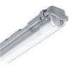 CLAR - Plafoniera Stagna LED 10W, 60cm, 1 Tubo, Senza Tubi Inclusi (Pack 1)