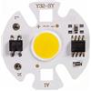 LIGHBIB 4 Pz COB LED Chip Light 220 V 10 W 50 W 20 W 30 W 3-9 W Rettangolare Chip Lampada Per Faretto Nessun Driver Bisogno FAI DA TE Ha Condotto La Lampada Del Proiettore Y27 Y32,PANNOCCHIA 12W,220V