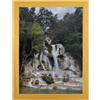 Wallazz Cornice Porta Puzzle 2000 Pezzi 75,4x98,4 cm Naturale - Cornice per Quadri e Puzzle, Frontale Trasparente in Crilex, Made in Italy - Design Elegante da Parete