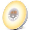 Top Life Sveglia Alba - Sveglia Luce, Risveglio Naturale, Luce Progressiva, Radio FM | Sveglia Alba Simulata per un Risveglio Dolce e Luminoso, Riposate meglio con la modalità Notte Fonda, Radio FM
