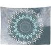 Ulticool - Appeso a Parete Decorazione - Mandala Pastello Hippie Bohémien - 200 x 150 cm Grande Murale Manifesto - Accessori Casa Soggiorno Camera da Letto Soffitto