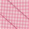 Mondo Tessuti - Tessuto Cotone a Quadretti in Diverse Misure PURO COTONE 100% TESSITO NON STAMPATO ALTEZZA 150CM - Al metro (Quadro Grande, Rosa)