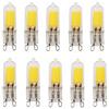 YKFengYan Fengyan Casa Lampadine Lampadina LED G9 Base, AC200-240V 2W (equivalente alogeno 20W), 190LM, 3000K / 6000K, Lampadine non dimmerabili G9 for illuminazione domestica, 10 pezzi Domestico Lampada