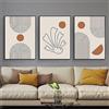 JNAOZI Quadro astratto in linea geometrica, poster d'arte botanica astratta, decorazione per la casa, senza cornice (40 x 60 cm x 3, immagini-5)
