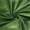 XHT Tessuto in ecopelle lucida screpolata 90 x 135 cm, tessuto morbido, ecopelle al metro, per scarpe, borse, cinture, artigianato fai da te-Verde