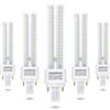 Aigostar Lampadina PLC LED G24d-3 12W, Luce Bianca Fredda 6500K 1180 Lumen, Angolo a Fascio 360°, Non Dimmerabile, Confezione da 5