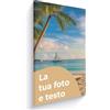 Cimpress Tela Personalizzata con Foto, 40 × 60 cm, Verticale | Personalizzabile con immagine o testo, decorazione da parete per casa o ufficio, artwork moderno, regalo personalizzato