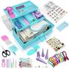Syzopq Kit per quilling, utensili per filigrana di carta con custodia