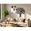 VAILLA Albero della Vita da Parete Quadri Moderni - Legno 3D Cucina Casa | Legno MDF 6 mm, Tagliato al Laser, Albero della Vita, 5 Misure, Nero Argento Oro, personalizzabile, Soggiorno Cucina