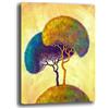 Printerland Albero della Vita Quadro Canvas Astratto Parete Salone (70x100 cm, 4)