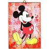 Disney Topolino Quadro Quadretto Serie Fumetti Da Collezione. Stampa su Legno 18 x 25 cm.