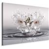 murando - Quadro Moderno per Soggiorno Grandi, Fiori, 120x80 cm | Chiodi Inclusi, 1 Pezzo, Pannelli Decorativi per Pareti, Decorazione da Parete, Resistenti Allo Sbiadimento