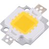 YUMILI Chip SMD COB Light, LED Chip Light Beads 10Pcs 10W LED Bianco Caldo/Freddo SMD Chip COB DC 9-12V per la Sostituzione della Lampadina della Luce di inondazione della Lampada(Bianco Caldo)