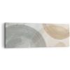 ARTTOR Moderno Quadro su Tela 90x30 cm Stampe da Parete Astratto Pastello - 4842 | Acquerello Ruote Quadro Decorativo Piccolo 1 pezzo Soggiorno Camera da Letto Arte da Parete Decorazione da Parete ARTTOR
