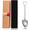 toyofmine Cucchiaio Personalizzato in Acciaio Inox con Incisione | Cucchiaio da caffè e Gelato con Finitura a Specchio Anniversari, Compleanni, Natale