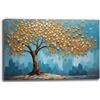 Printerland Quadro Moderno soggiorno ALBERO della VITA 50x100 cm Astratto Quadri moderni da Parete grande Stampa su tela Canvas Decorazione Murale muro Arredo Camera letto Salone