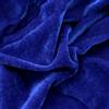 BUERPINKING Tessuto in velluto panno, al metro, 2 m x 155 cm, tessuto di velluto blu, tessuto decorativo al metro, per tende, tovaglie, copridivano