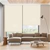 Blindecor Ara | Tenda a rullo traslucida tinta unita - Beige, 140 x 250 cm (Larghezza x Altezza) | Dimensioni del tessuto 137 x 245 cm | Tenda per interne
