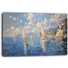 Printerland Quadro Moderno MARE barche a vela Quadri moderni soggiorno da Parete XXL grande Stampa su tela Canvas Decorazione Murale muro Salone Arredo Camera da letto Cucina (9, 40x70 cm, Canvas intelaiato)
