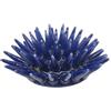 sicilia bedda - RICCIO DI MARE IN CERAMICA SICILIANA - Prodotto da Parete o Soprammobile - Prodotto Artigianale (12x4 Blu)