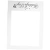 LIFKOME Cornice per Selfie Matrimonio Accessori per Photo Booth Matrimonio Fai da Te in Carta Bianca per Feste e Balli in Maschera