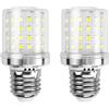 IOEDHW Confezione da 2/10 Lampadine LED a Mais E27, Lampadine LED a Mais E27 Cilindro Corto di Dimensioni compatte 16W 1600LM, Luce Diurna Bianca 6000k, Non Regolabile, Senza sfarfallio, CA 85-265 V