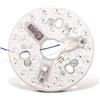 Rvluw Luce LED per Ventilatore a Soffitto, Lampada di Ricambio Rotonda, Compatibile con Illuminazioni a Soffitto