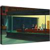 canvashop Quadro Edward Hopper Nighthawks 70x50 cm Stampa Su Tela | Canvas, Quadri Moderni, Soggiorno, Arredo Casa